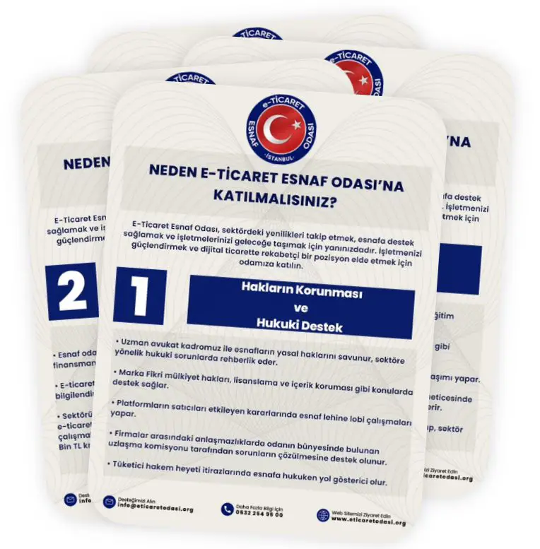 NEDEN E-TİCARET ESNAF ODASI'NA KATILMALISINIZ?